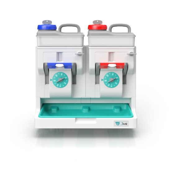 Система дозации TTS Dosely (2 дозат, уплот. EPDM, серый)