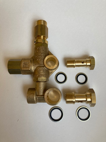 Регулятор давления PA VB75 (220бар, 30л/мин, 1/2&quot;г-3/8&quot;г, X:5 Y:56)