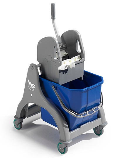 Тележка TTS Nick Light (25л, с отжимом Тес, серый)