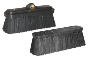 Запасная часть щетки-держатель с черной конской щетиной 77мм