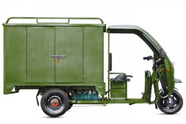 Трицикл электрический Rutrike КАРГО 1800 60V/1000W (зеленый)