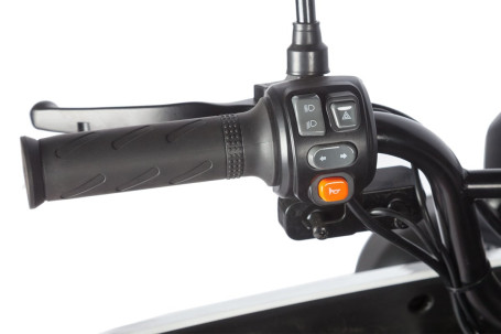 Трицикл электрический Wanshida DOUHAO (60V, 800W, черно-серый)