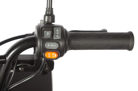 Трицикл электрический Wanshida DOUHAO (60V, 800W, черно-серый)