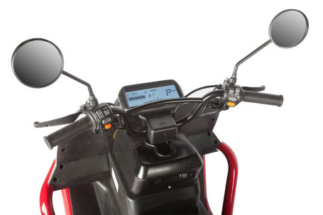 Трицикл электрический Wanshida DOUHAO (60V, 800W, черно-серый)