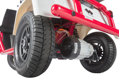 Трицикл электрический Wanshida DOUHAO (60V, 800W, черно-серый)