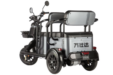 Трицикл электрический Wanshida UM+ 60V 1000Вт (черный)