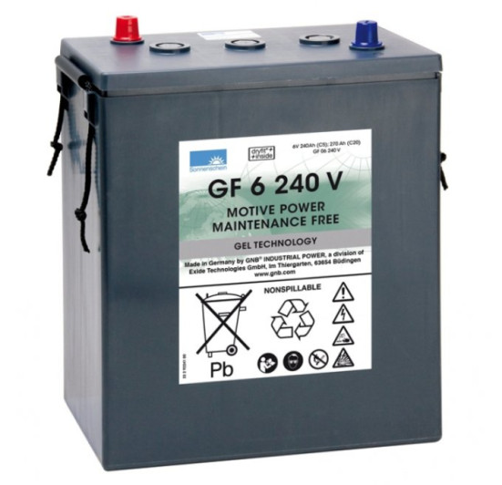 Тяговый аккумулятор Sonnenschein GF 06 240 V (240Ач, GEL)