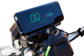 Трицикл электрический Rutrike Маяк 1500 60V1000W (серый)
