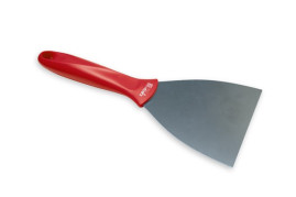 Скребок IGEAX ручной (нерж, 110мм, красный)