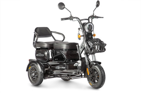 Трицикл электрический Wanshida HOT HATCH (60V, 650W, черный)