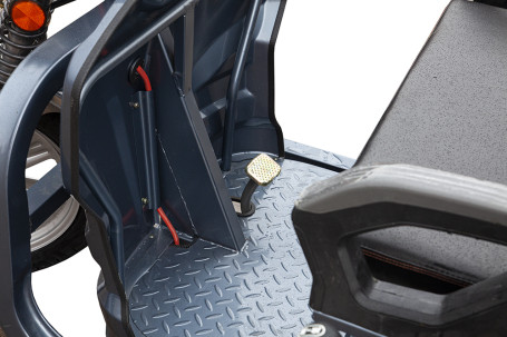 Трицикл электрический Rutrike Титан NEXT 2000 60V1500W (темно-зеленый)