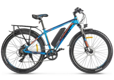 Электровелосипед Eltreco XT 850 new (сине-оранжевый)