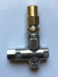 Регулятор давления PA VB53 (500бар, 80л/мин, 1/2"г-1/2"г, By-pass 1/2"г, нерж)