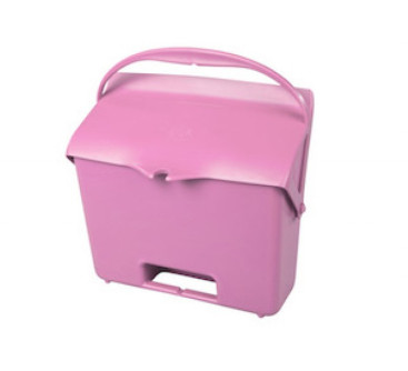 Совок FBK (с крышкой, розовый)