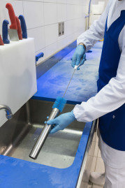 Ерш IGEAX для труб (d50х500мм, синий)