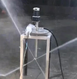 Насадка для мойки емкостей IBCD-2-1.0 (350бар, 21л/мин, 360град, электропривод) Keliying