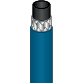 Шланг пищевой AQUAJET (225бар, 1SN, DN06, синий, м.пог.)