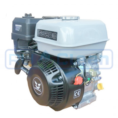 Двигатель бензиновый Zongshen ZS GB 200Q (6.5 л.с.)