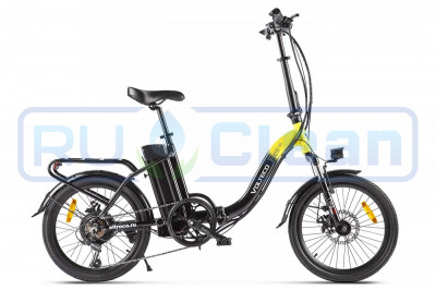 Электровелосипед VOLTECO FLEX UP! (черно-желтый)