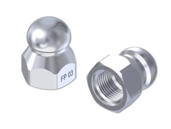 Форсунка каналопромывочная PA ST3 (070, 1/4"г, 3отв, бой назад)