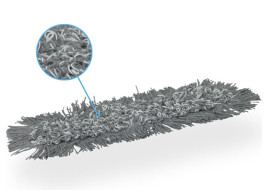 Моп Vikan Damp 43 (40см, карман, серый)