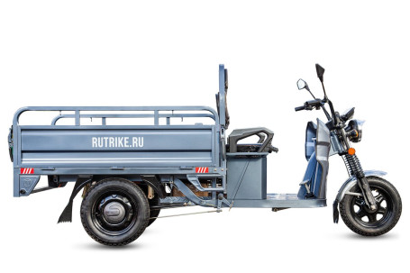 Трицикл электрический Rutrike Мастер 1500 60V1000W (серый)