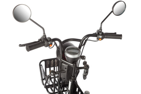 Трицикл электрический Wanshida HOT HATCH (60V, 650W, черно-белый)