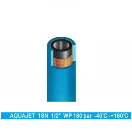 Шланг пищевой AQUAJET (180бар, 1SN, DN12, м.пог.)