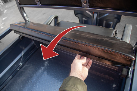 Трицикл электрический Rutrike Мастер 1500 60V1000W (темно-зеленый)