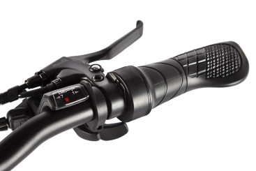 Электровелосипед VOLTECO FLEX UP! (черно-оранжевый)