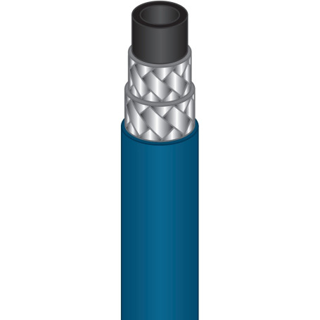 Шланг пищевой AquaStrong (400бар, 2SN, DN08, DIN EN 853, м.пог.)