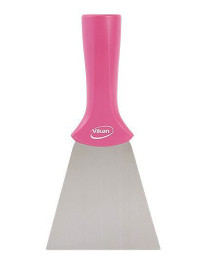 Скребок Vikan (100мм, розовый, резьб.ручка)