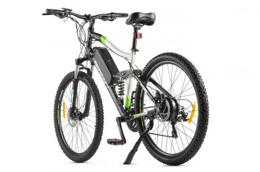 Электровелосипед Eltreco FS900 new (черно-зеленый)