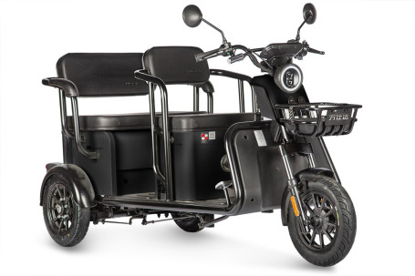 Трицикл электрический Wanshida LC300 (60V, 1000W, черный)