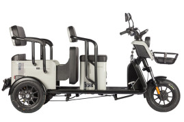 Трицикл электрический Wanshida LC300 (60V, 1000W, черный)