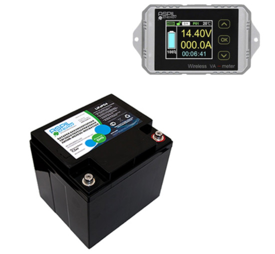 Тяговый аккумулятор ASPIL (24В, 30Ач, LiFePO4)