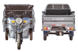 Трицикл электрический Rutrike Мастер 1500 60V1000W (черный матовый)