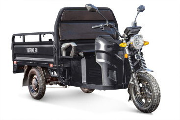 Трицикл электрический Rutrike Мастер 1500 60V1000W (черный матовый)
