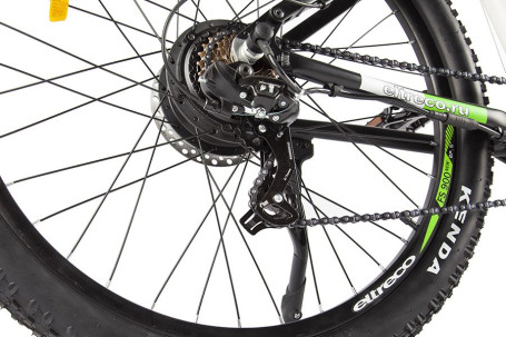 Электровелосипед Eltreco FS900 new (зелено-белый)