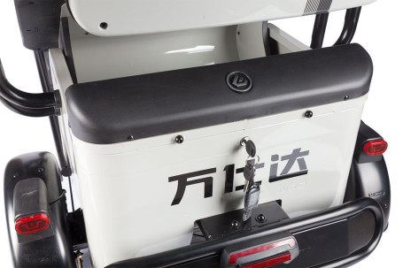 Трицикл электрический Wanshida LC300 (60V, 1000W, зеленый)