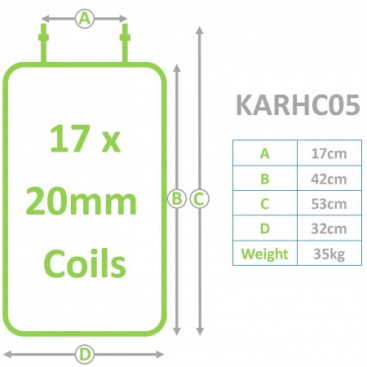 Змеевик (277х530мм, для HDS 1195,1295,1210,1250) R+M