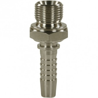 Фитинг высокого давления DKO-S (DN10, М22х1.5ш, оцинк) Robin