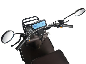 Трицикл электрический Wanshida U1-X 60V 800Вт (серый)