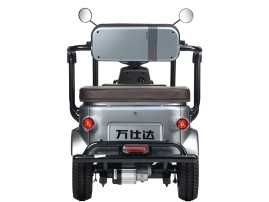 Трицикл электрический Wanshida U1-X 60V 800Вт (серый)