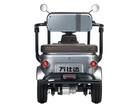 Трицикл электрический Wanshida U1-X 60V 800Вт (серый)