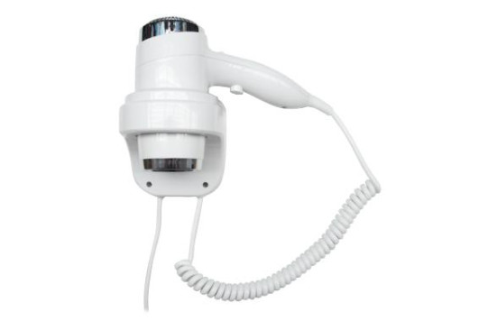 Фен настенный Nofer 02011.W (1800-2200Вт, белый)