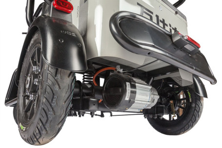 Трицикл электрический Wanshida LC300 (60V, 1000W, серый)