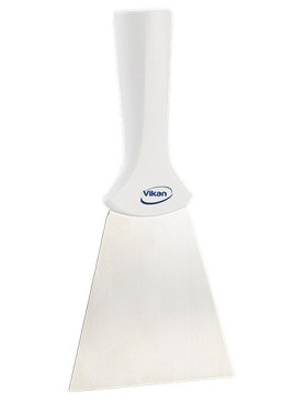 Скребок Vikan (100мм, белый, резьб.ручка)