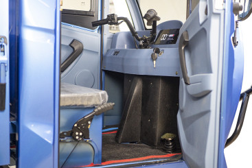 Трицикл электрический Rutrike КАРГО Кабина обогрев 1500 (зеленый)