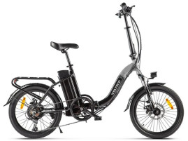 Электровелосипед VOLTECO FLEX (черно-серый)